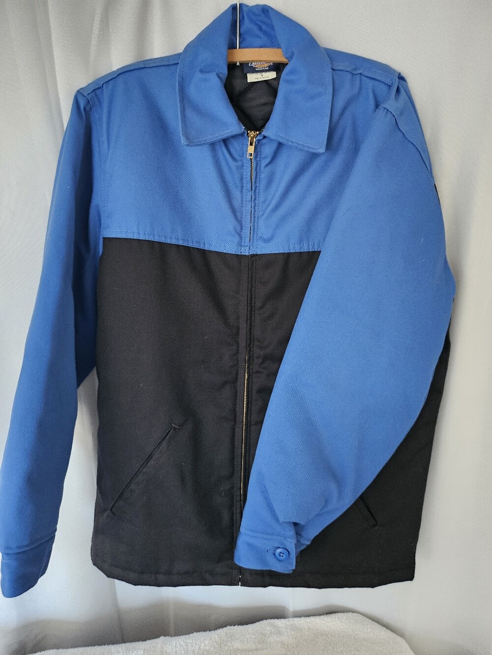 Dickies Jacket Insulated Mens  Medium Quilted Lined Workwear Color Block 2 Tone